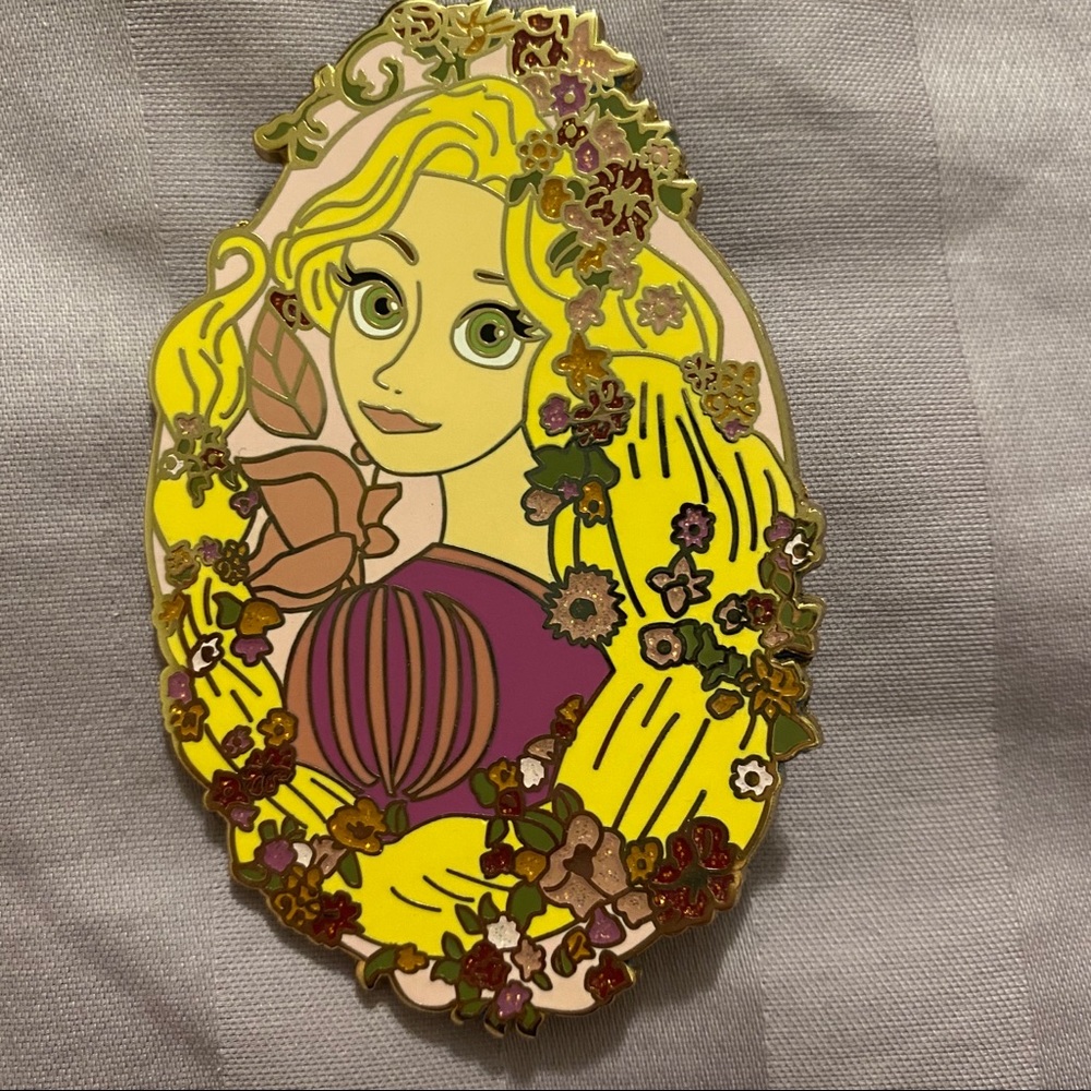 Rapunzel fantasy pin